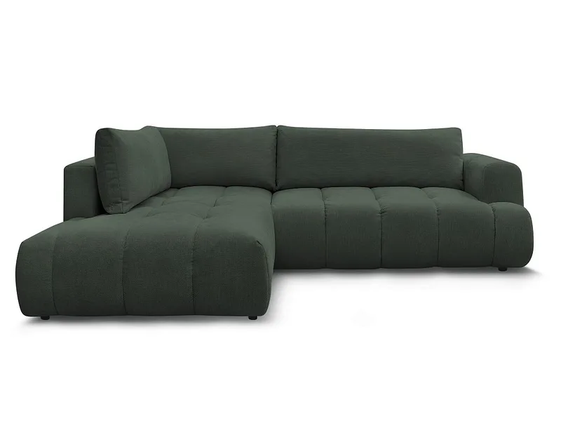 Ecksofa BOBOCHIC FUJI Stoff grün
