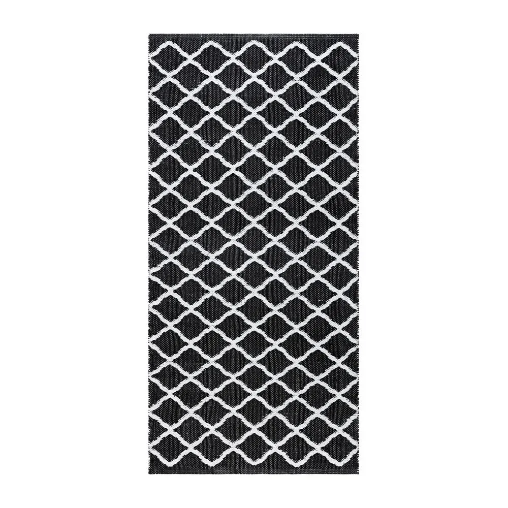 Plastmatta Hilma Wave - 70x150 cm, Svart
