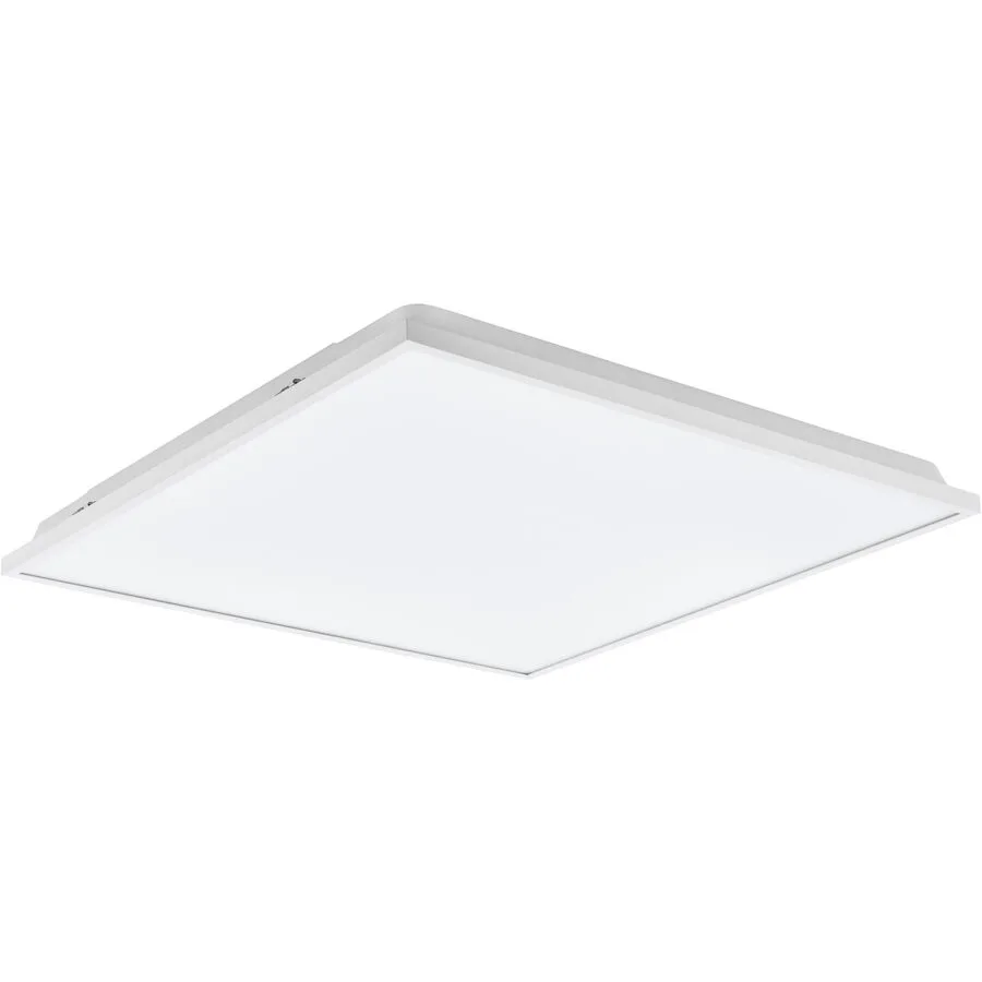 Eglo Deckenlampe Urtebieta Weiss Stahl 59.5 cm 5 cm - LED - Lichtfarbe: Helles Neutralweiss - LED Energiesparlampen