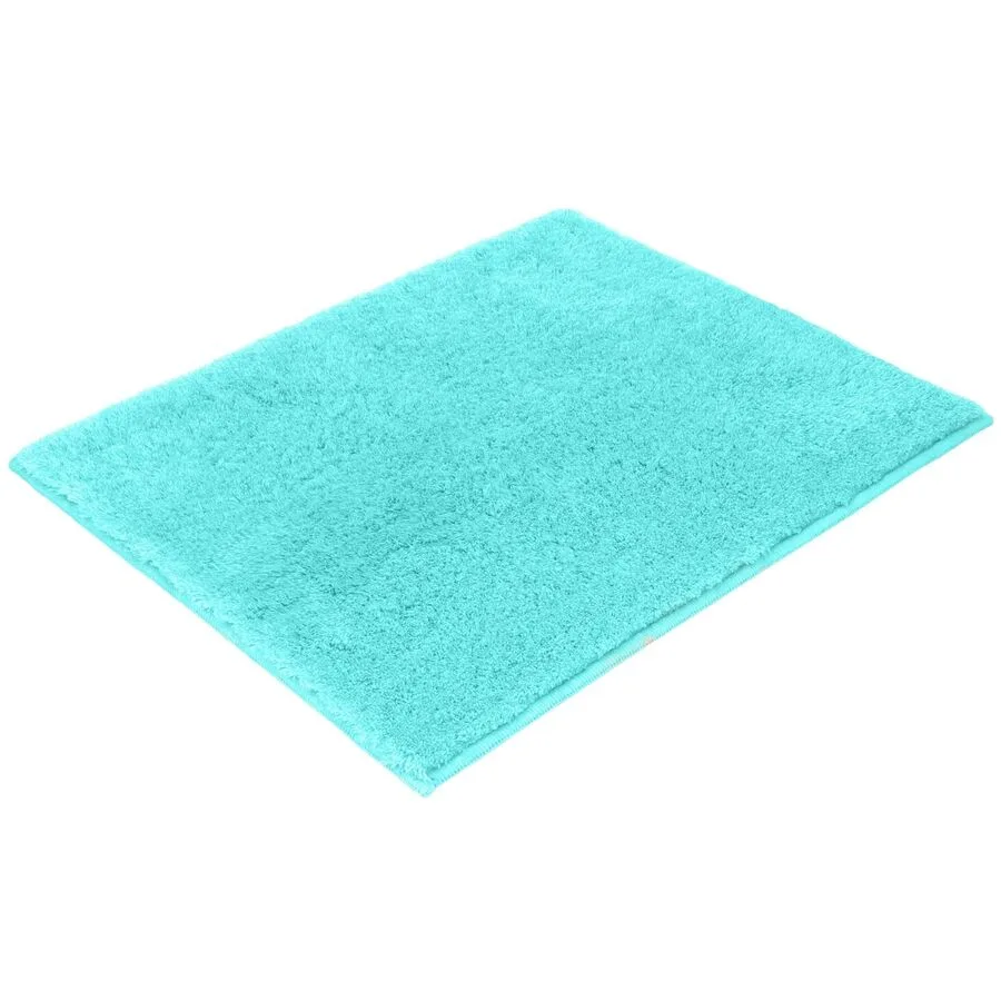 Vossen Badteppich Timeless Light Azure Polyacryl 50 x 60 cm Rechteckig