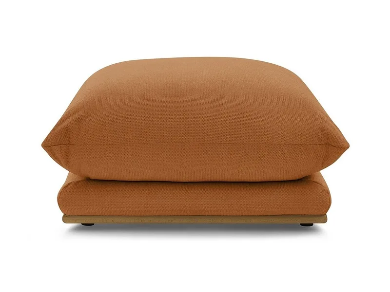 Sitzsack BOBOCHIC ERNEST 85x85x47cm stoff orange