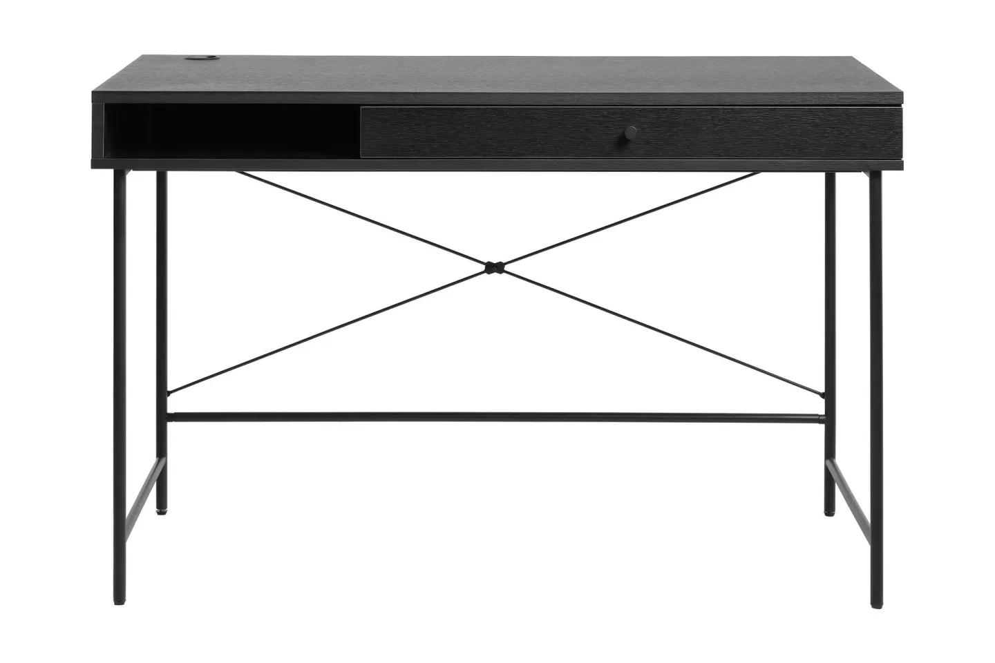 Kamello Skrivbord 120 cm - Svart