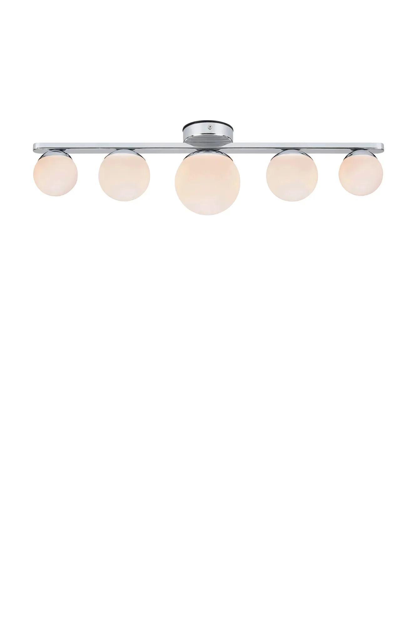 Puro Wandlampe/Deckenlampe Chrom