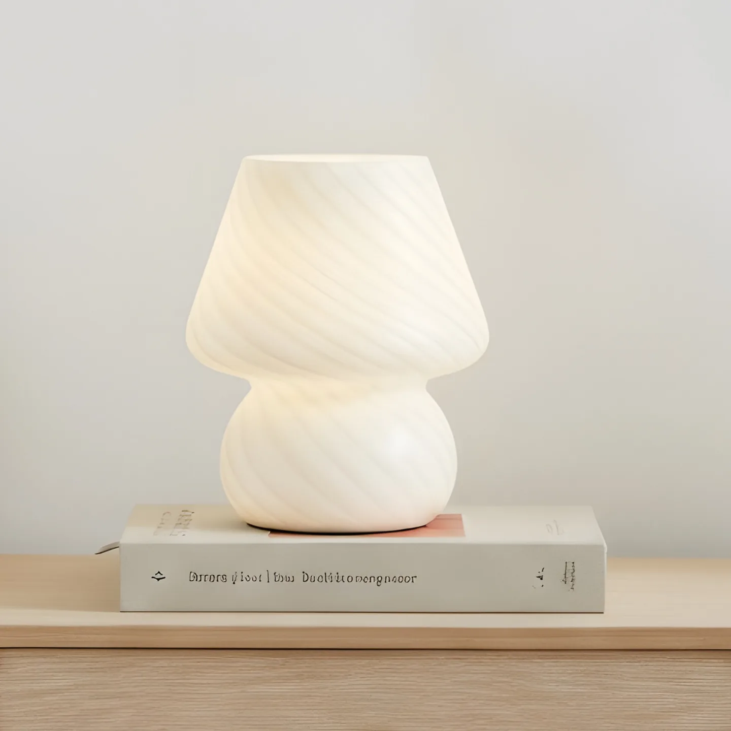Andriana Bordslampa Vit - Lindby - Vardagsrum - Modern - Glas - Med en ljuskälla