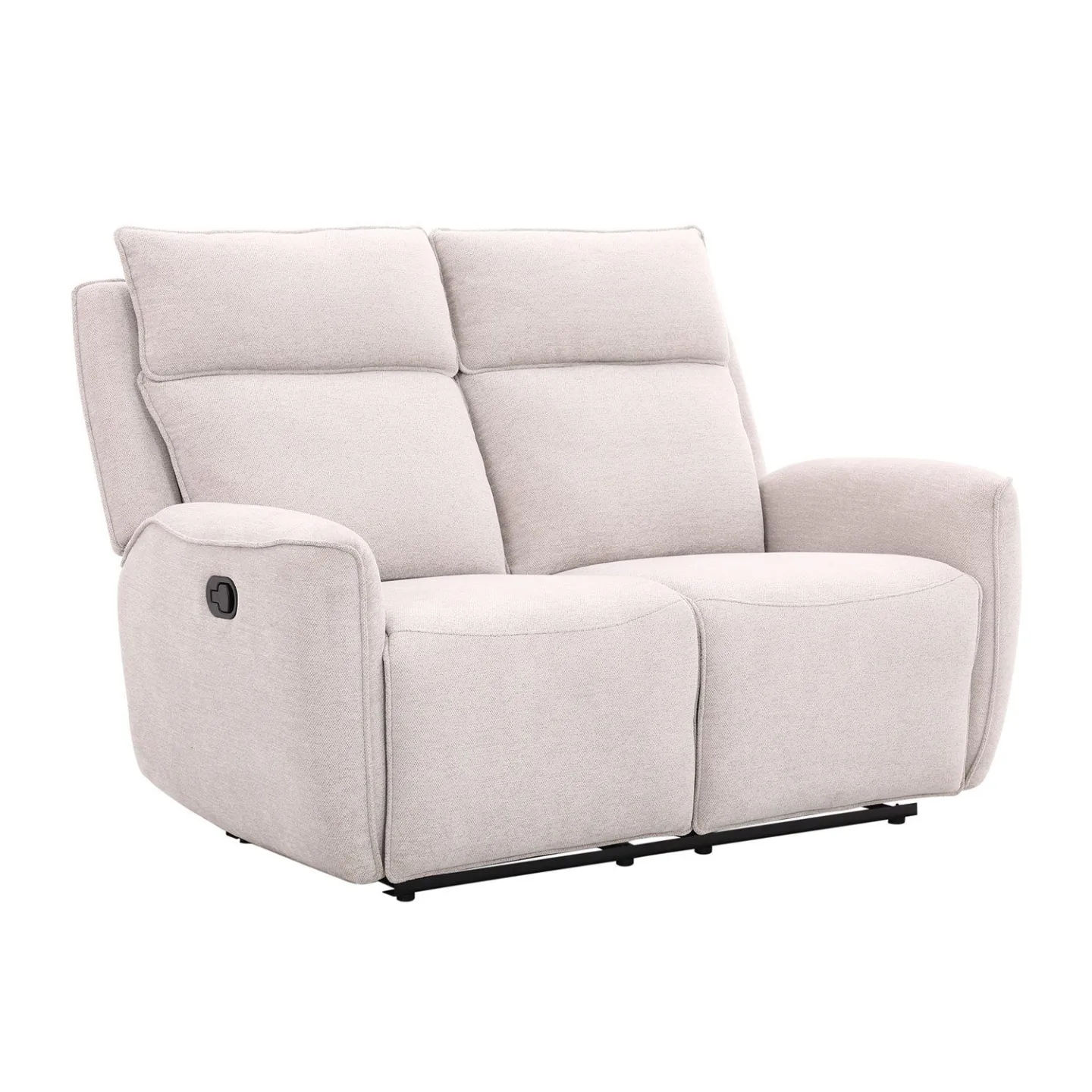 Reclinersoffa Östvik 2-sits med manuell mekanism - beige