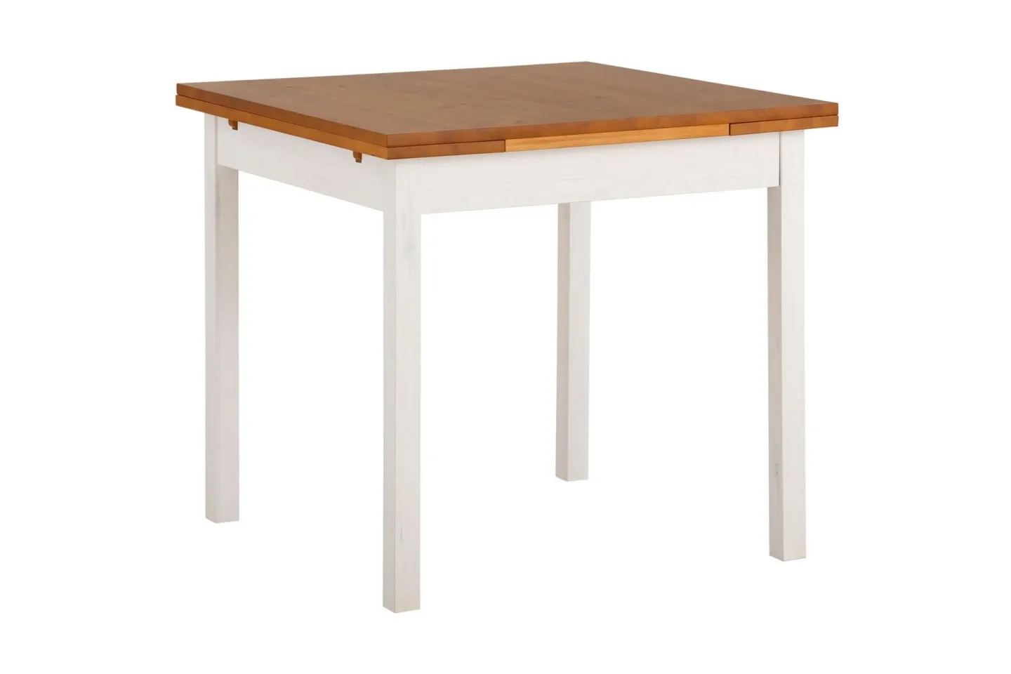 Scapa Förlängningsbart Matbord 80-120 cm - Vit/Brun