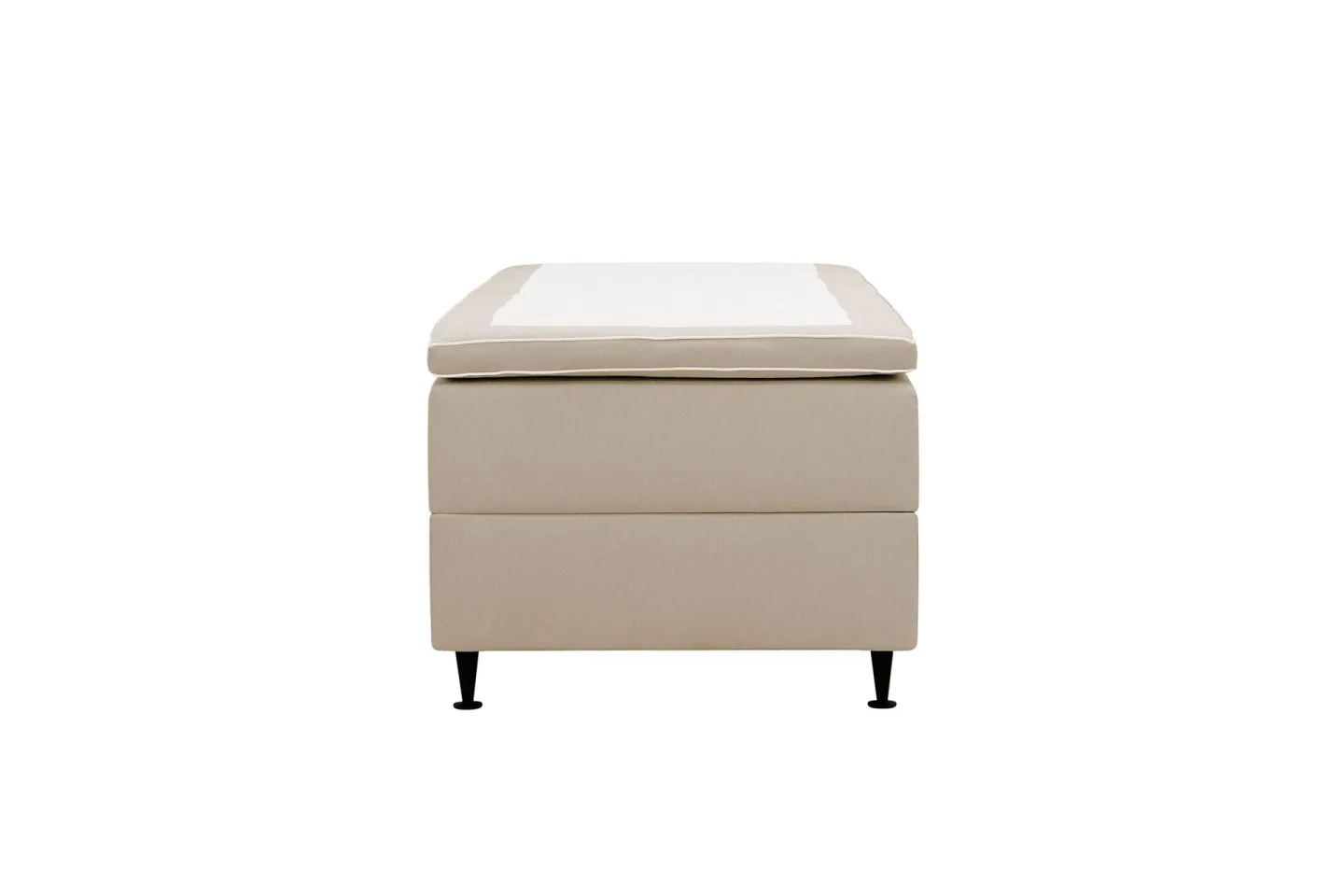 HVILA Plus Kontinentalsäng med Förvaring 90x200 cm - Beige