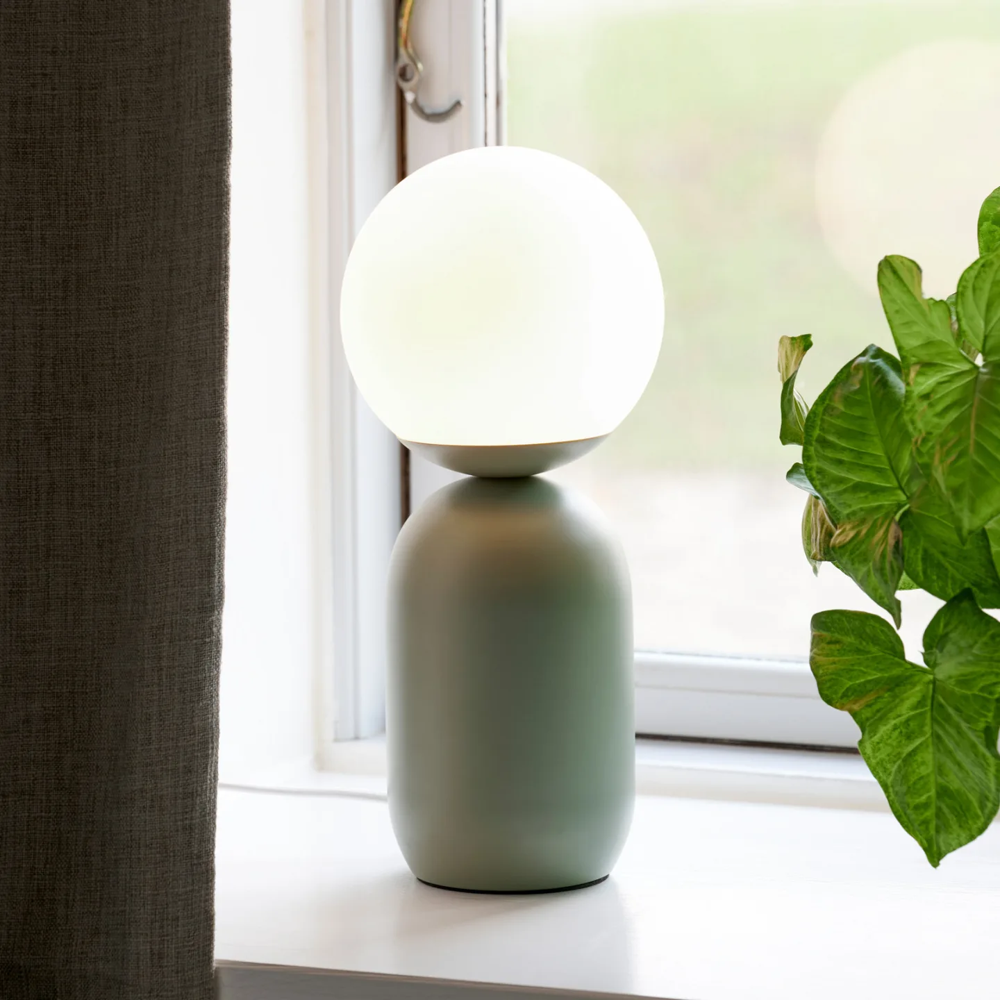 Notti Bordslampa Green - Nordlux - Vardagsrum - Skandinavisk - Metall - Med lampskärm