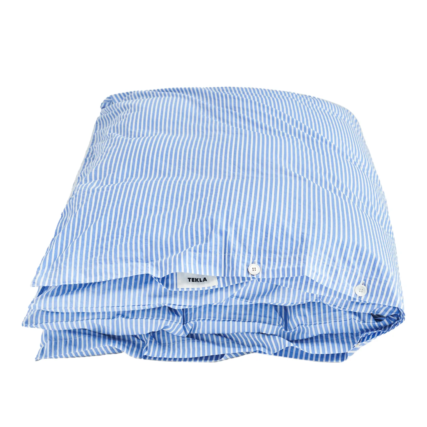 Tekla - Percale Stripes Double Duvet Cover, 220X220, Oxford Stripes - Påslakan