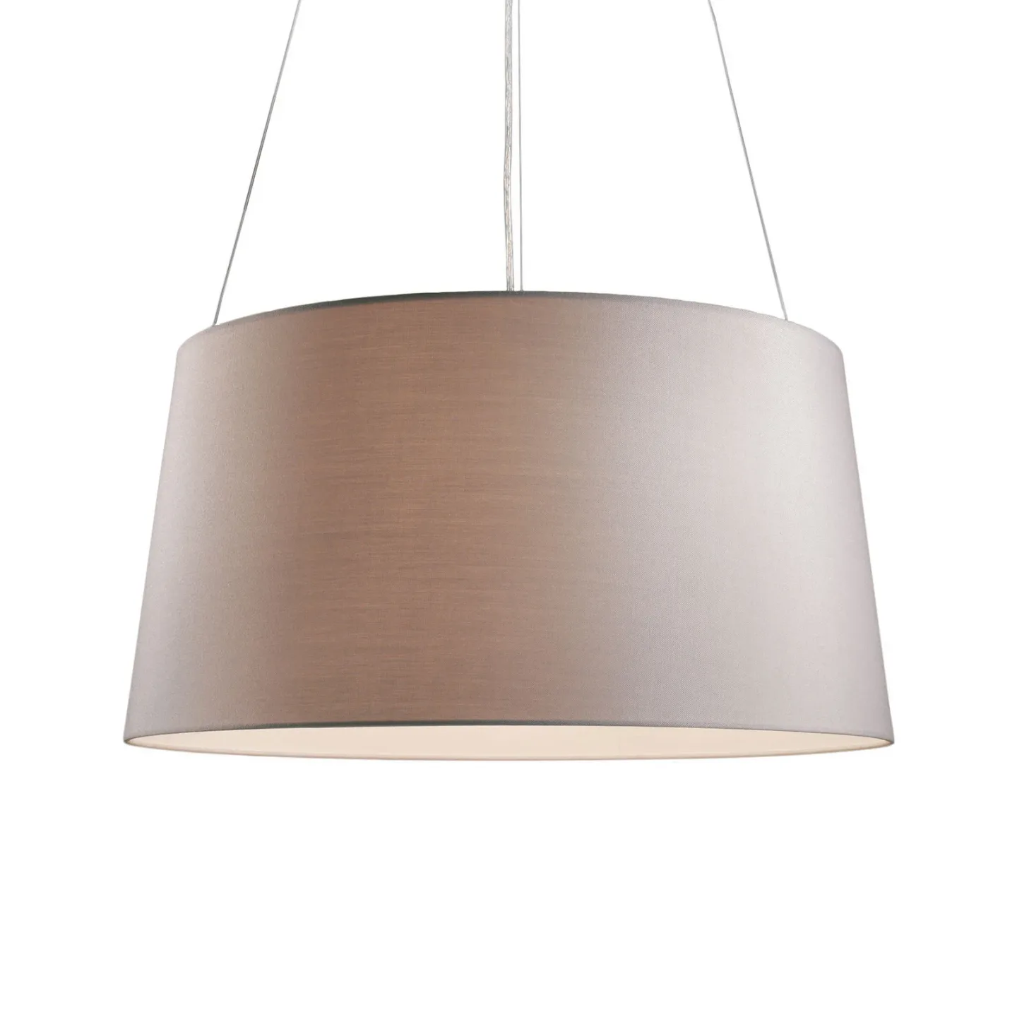 Tripod Taklampa Ecrù - KDLN - Sovrum - Design - Tyg / textil - Med en ljuskälla