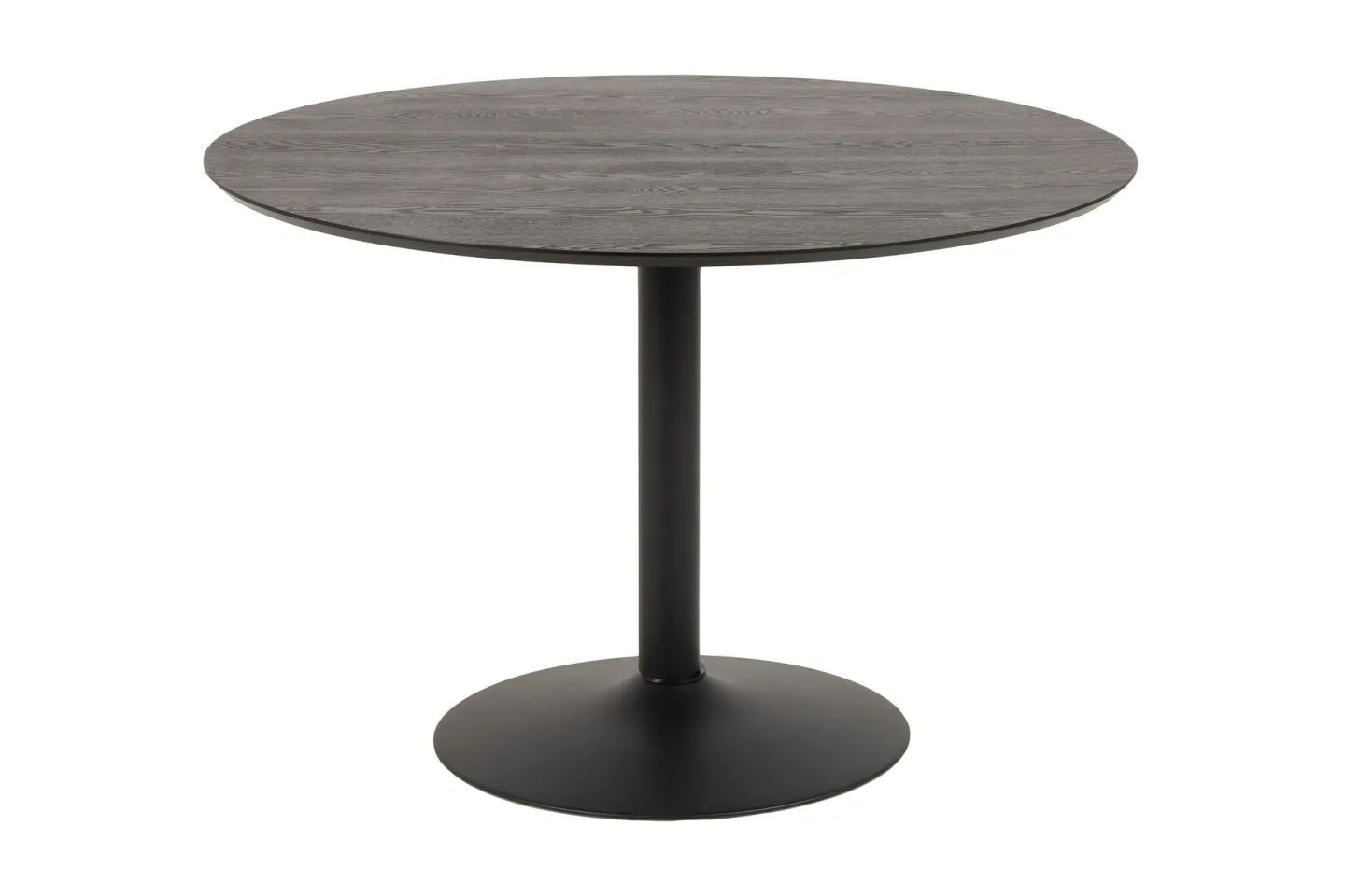 Jora Matbord 110 cm Runt - Svart/Matt Svart