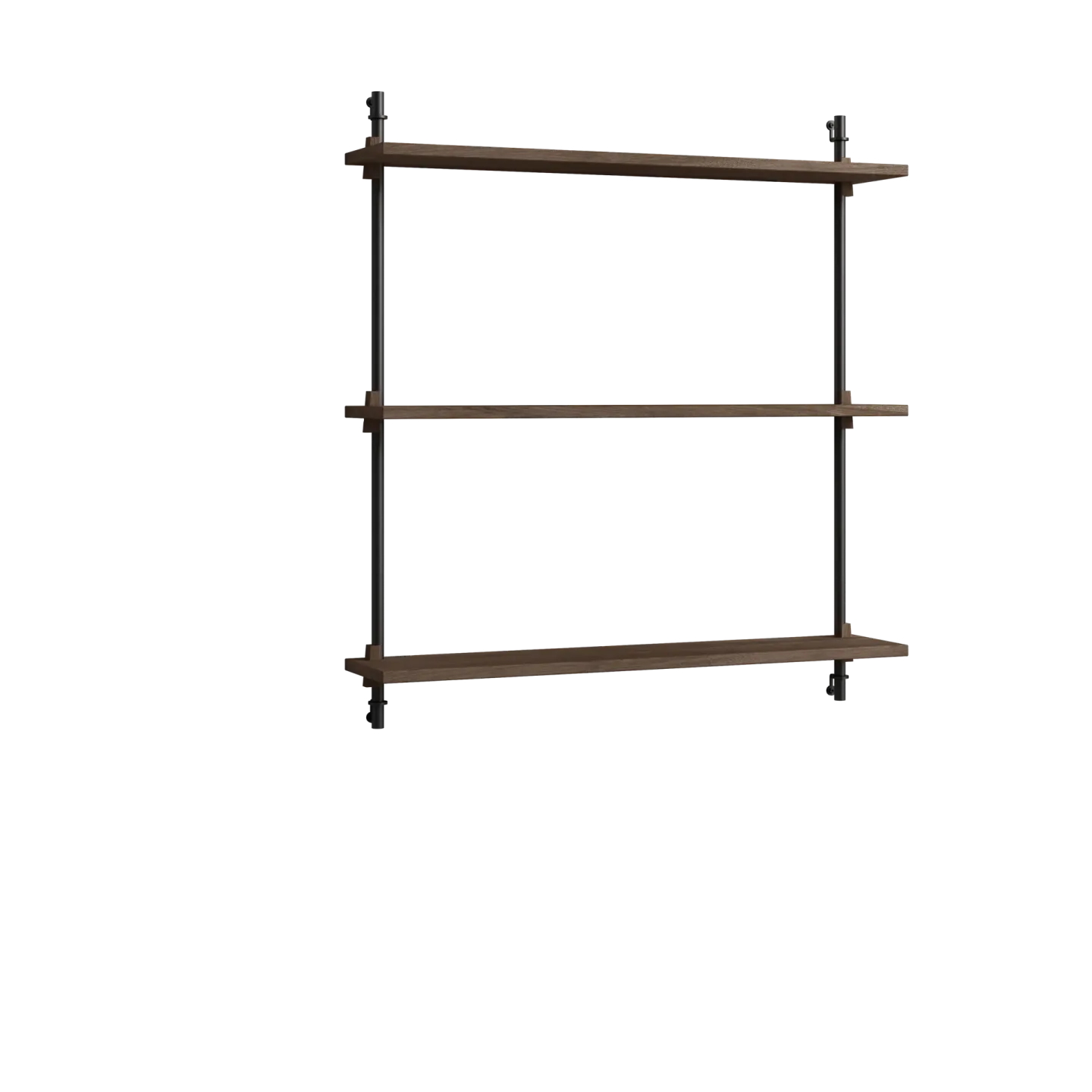 MOEBE Moebe wall shelving ws.85.1 Räuchereiche-schwarz