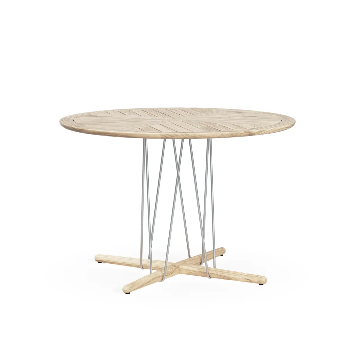 Carl Hansen & Søn Embrace Outdoor table Ø110 cm Teak obehandlad