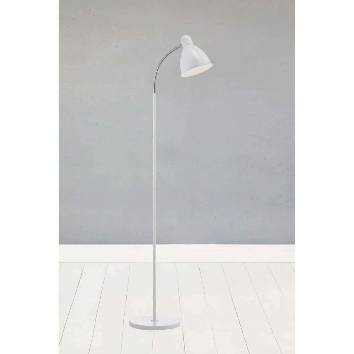 Nitta Gulvlampe Hvid - Markslöjd - Stue - Metal