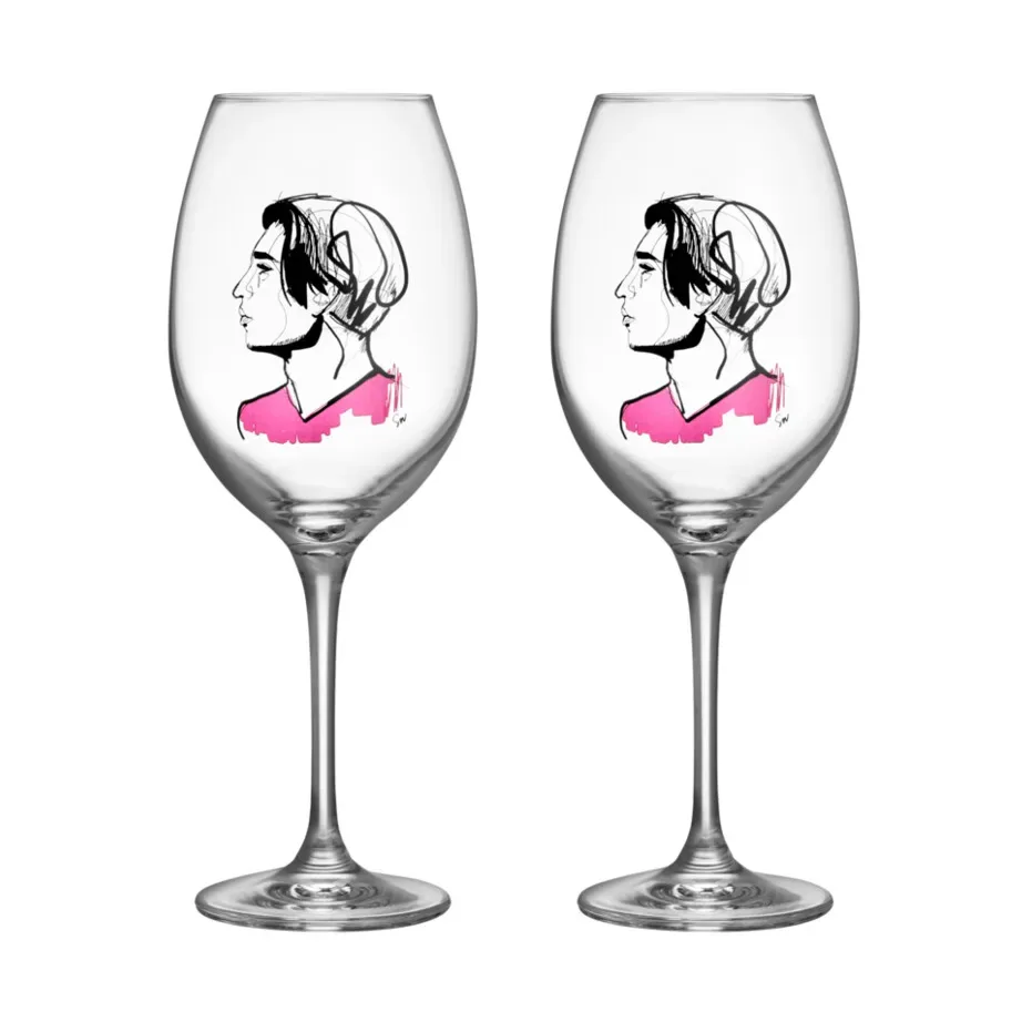 Kosta Boda All about you Weinglas 52 cl 2er-Pack Embrace him