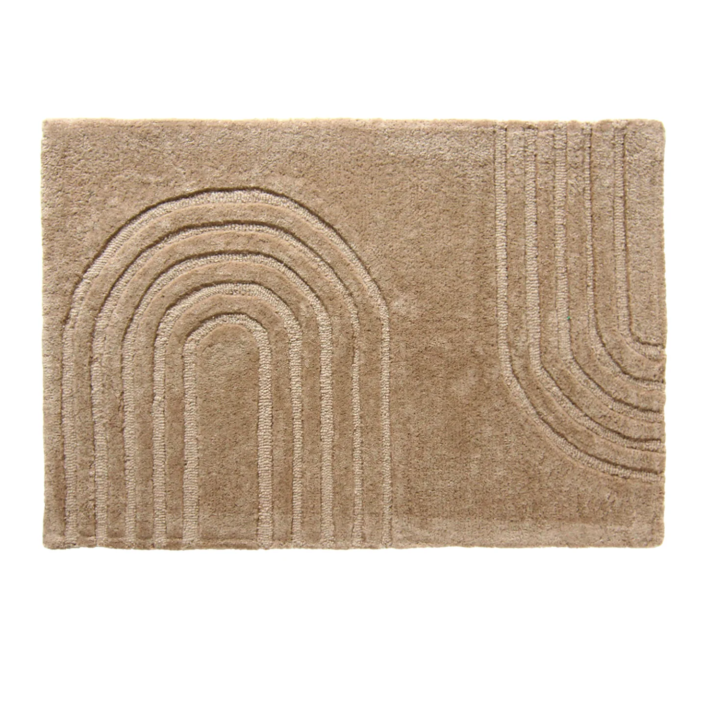 Dørmatte - Sabri (taupe) (Størrelse: 60 x 90 cm)