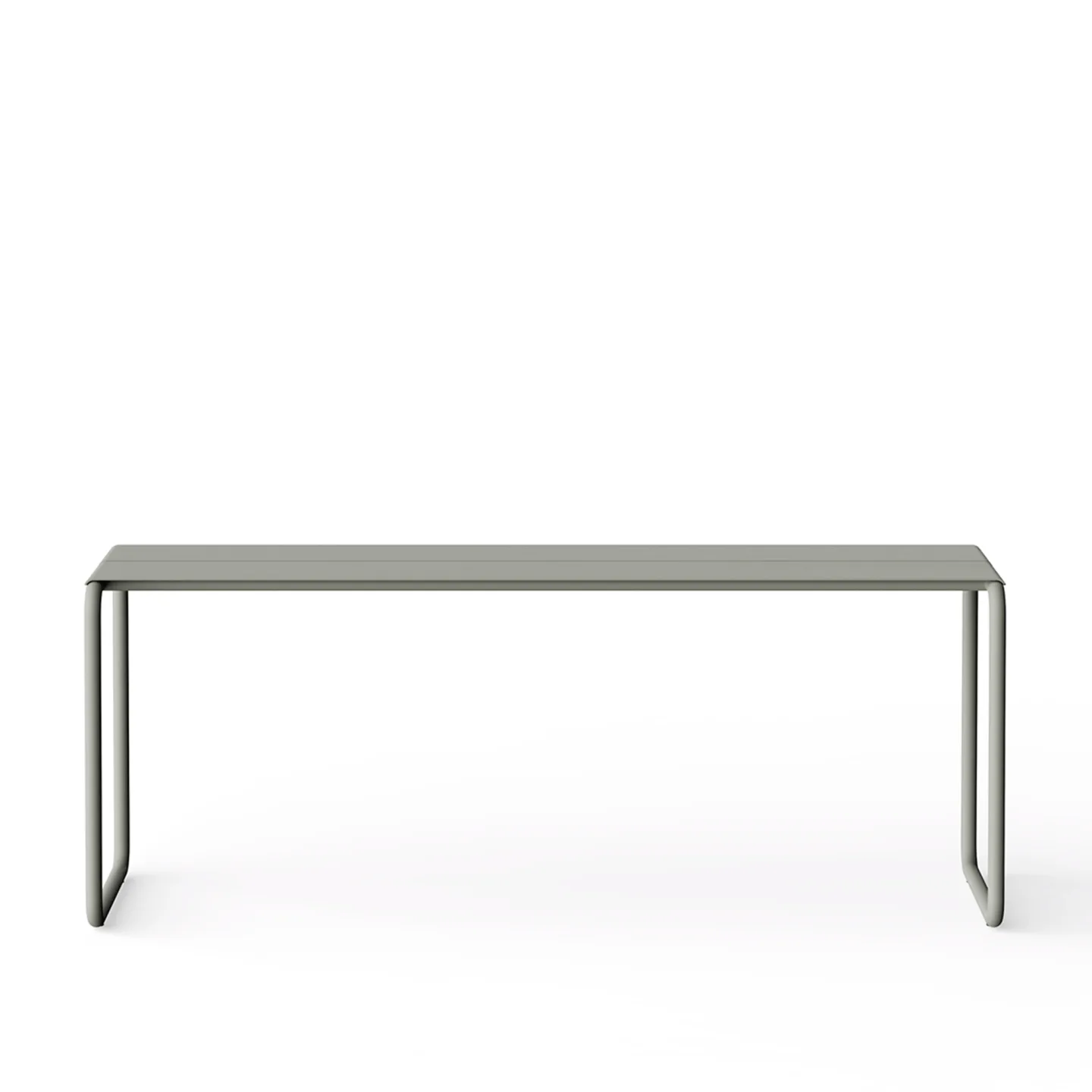 NINE - Sine - Bench Grey - Trädgårdsbänkar - Note Design Studio - Grå - Metall