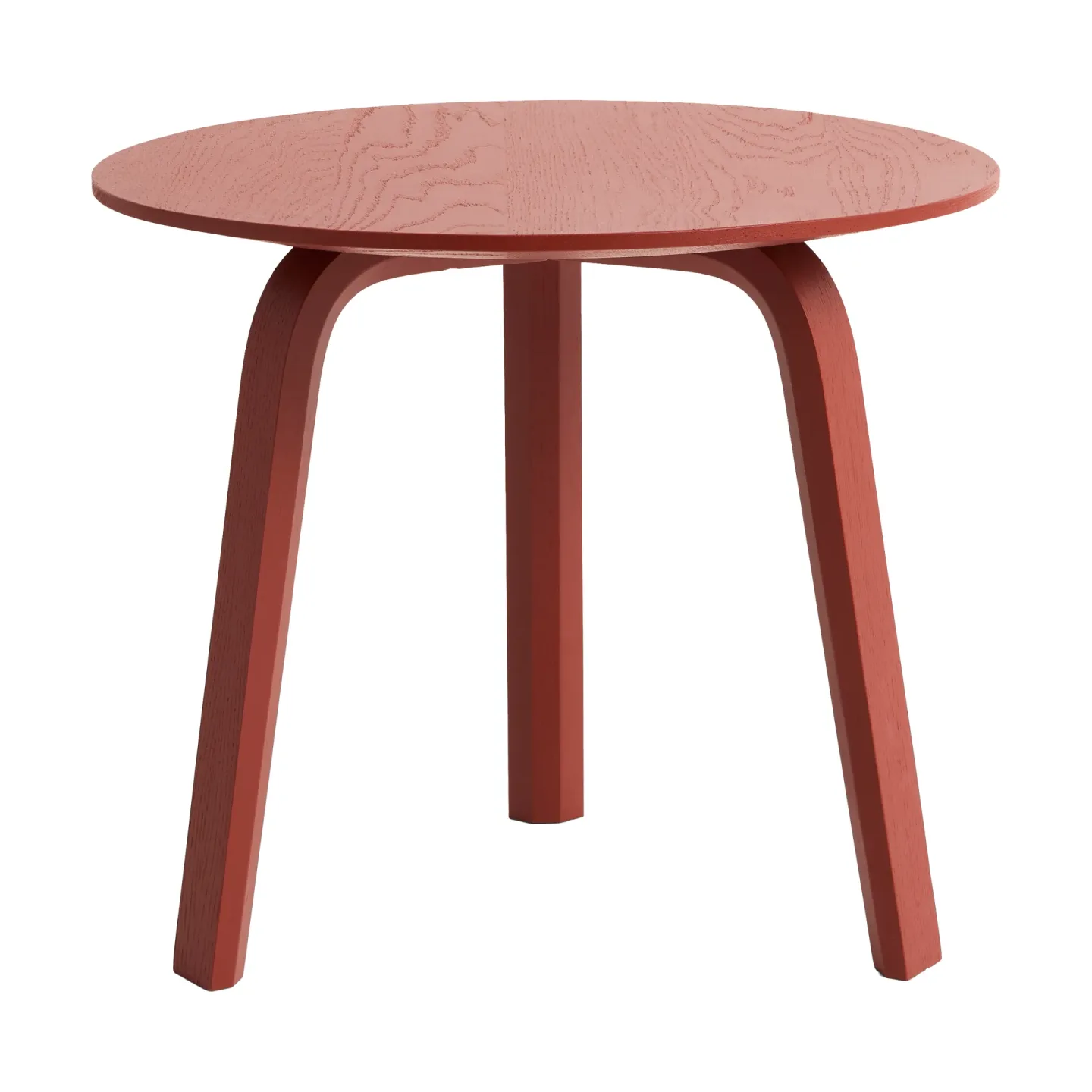HAY Bella Couchtisch Tile red, Ø45x39 cm
