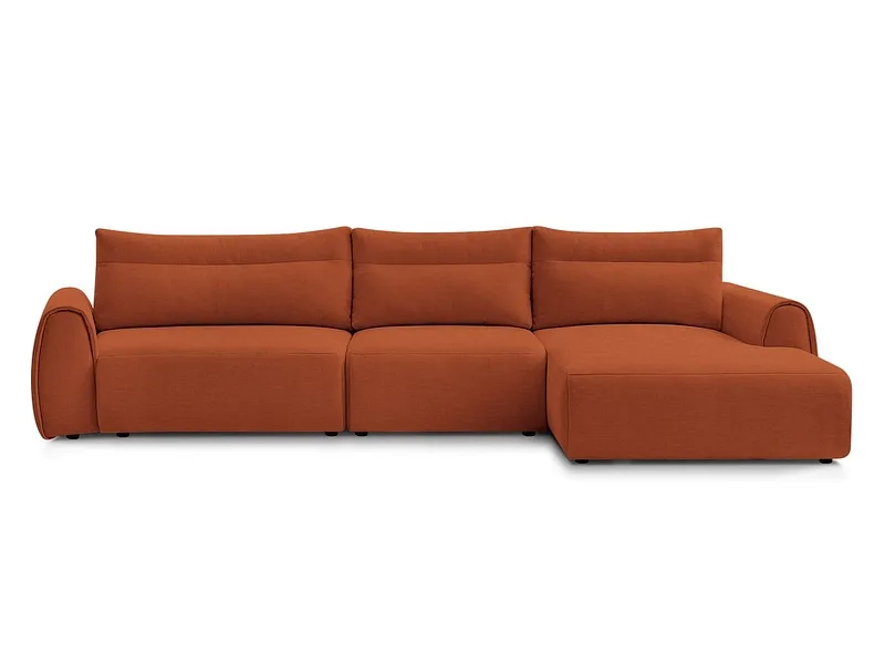 Ecksofa BOBOCHIC ADEN Stoff orange