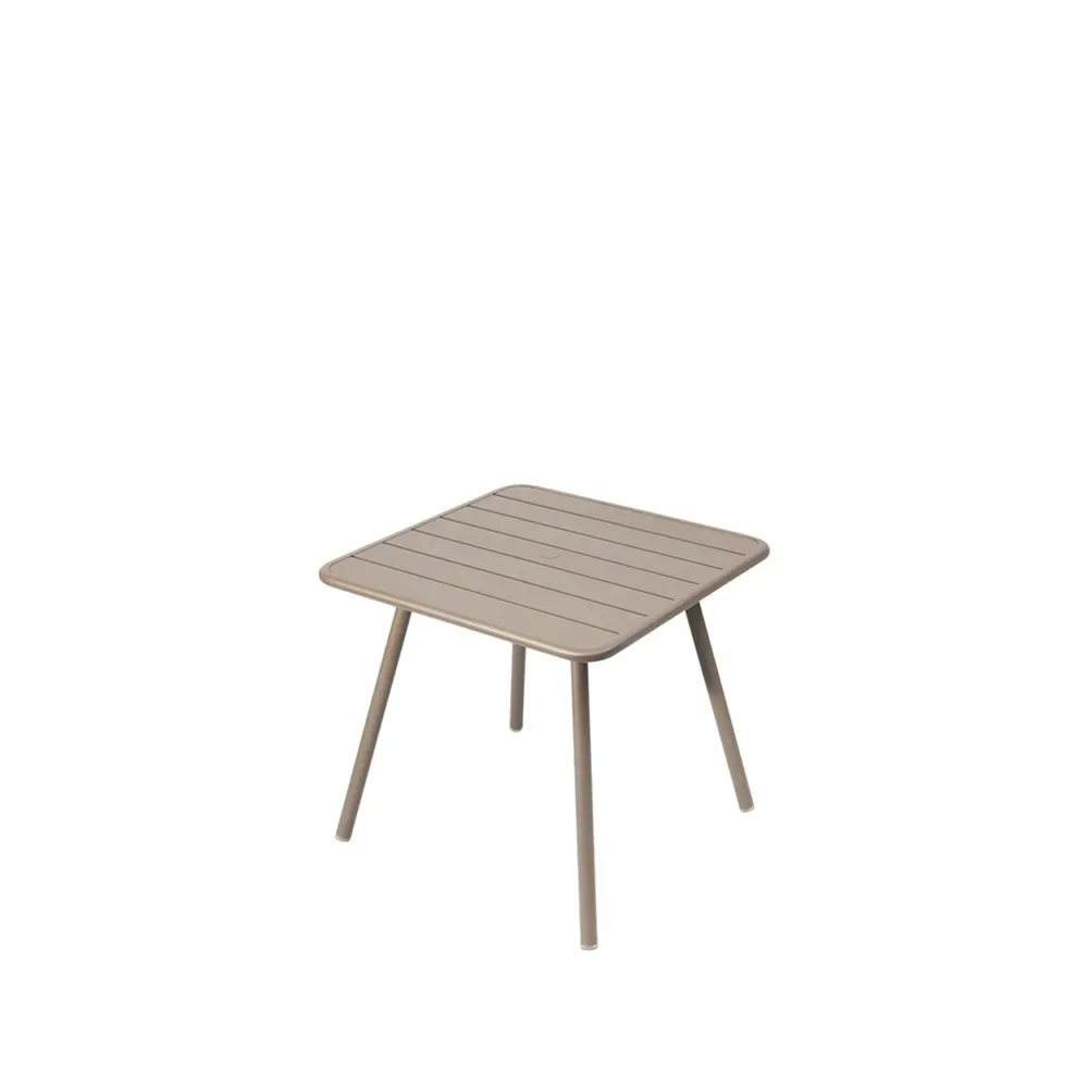 Fermob Luxembourg bord 80x80 cm Nutmeg (beige)