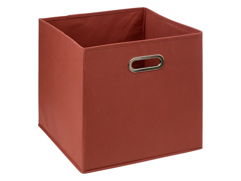 Aufbewahrungsbox BRICE terrakotta 31x31x31cm