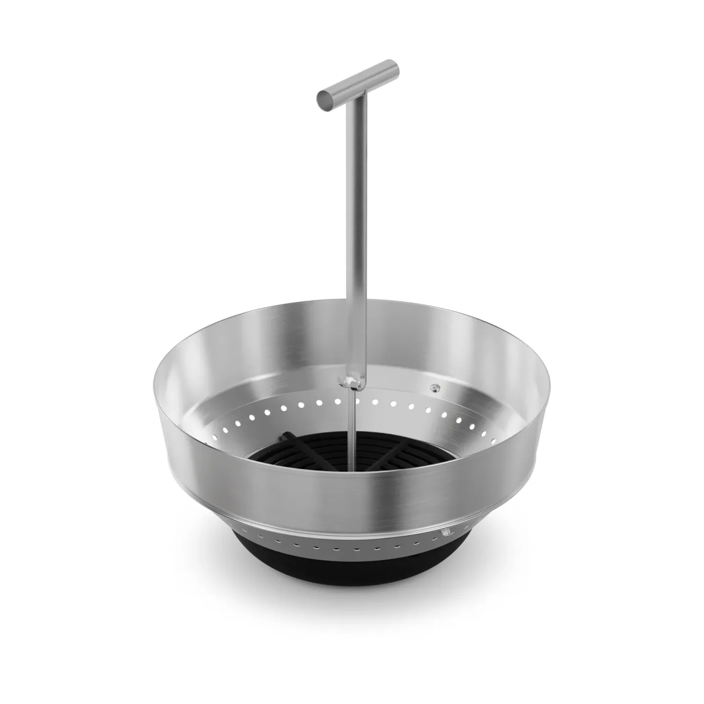 Höfats MOON 45 Aschenbecher mit Extension Silber