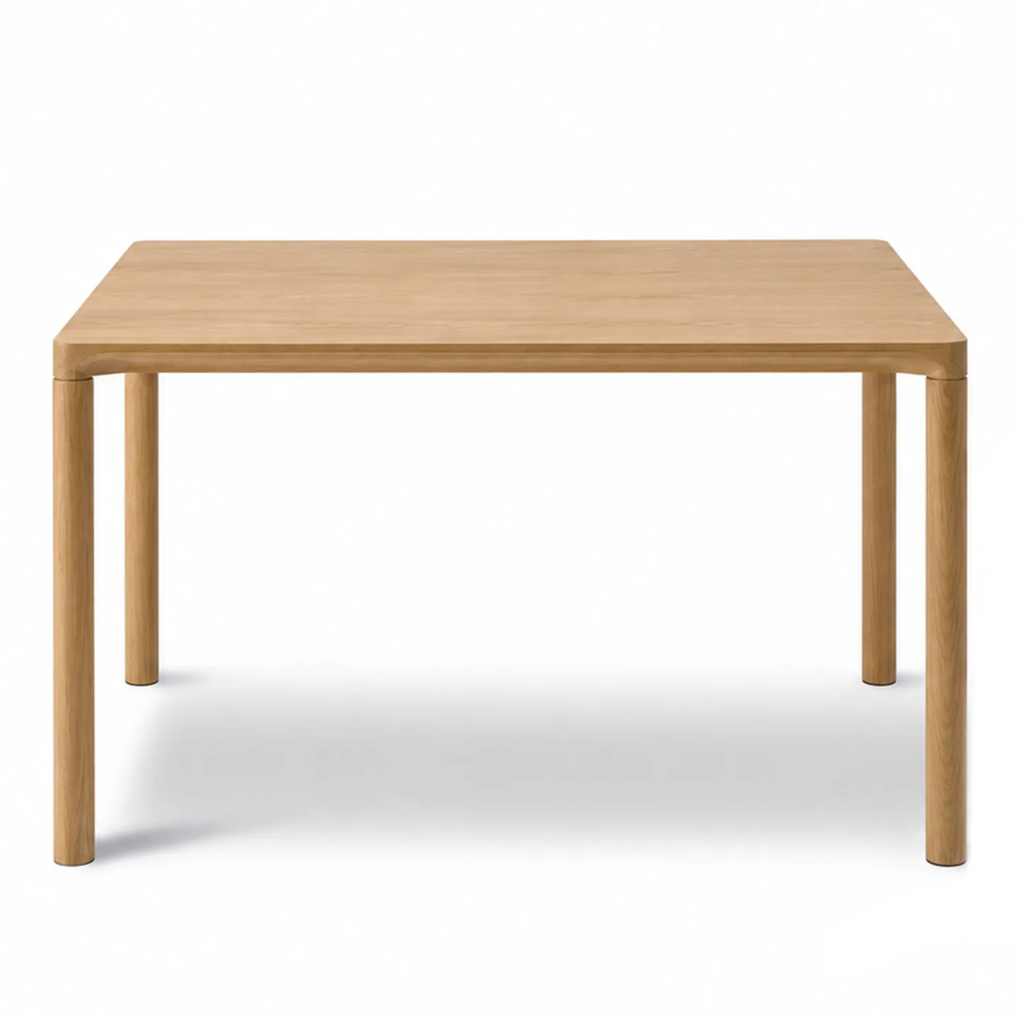 Fredericia Furniture - Piloti soffbord 75 x 75 cm oljad ek - Soffbord - Hugo Passos
