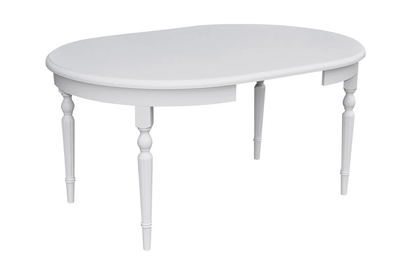 Tabell Matbord 110x110x78 cm - Vit