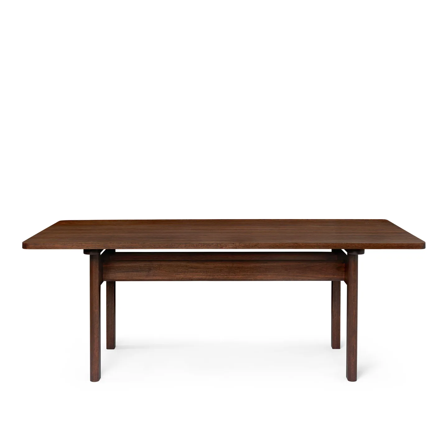 Carl Hansen - BM0698 Asserbo Table - Eucalyptus, Dark Oil - Matbord - Børge Mogensen - Brun,Träfärgad - Trä