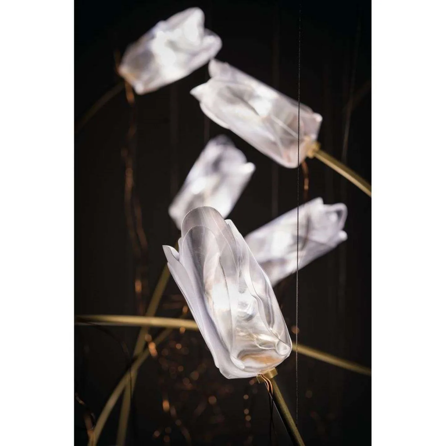 Tulip 7 Linear Pendelleuchte - Slamp - Esszimmer - Kunststoff