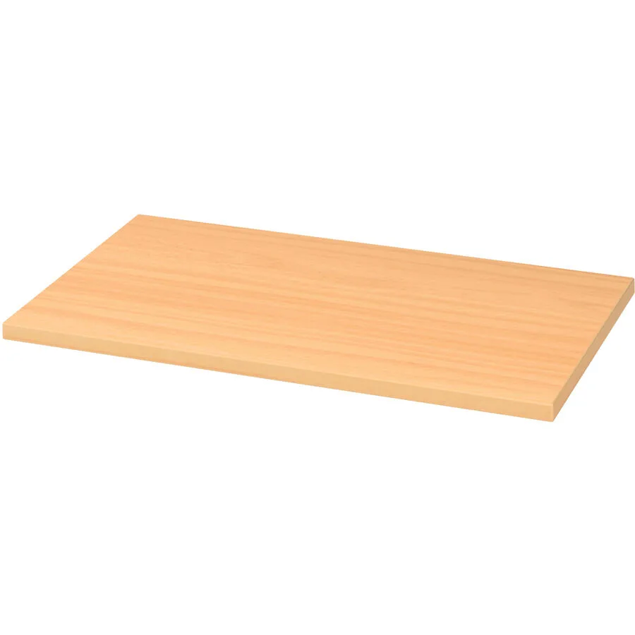 Tablar Office Braun Holz 52.4 cm 1.6 cm - Farbe: Buche - Material: Holzwerkstoff