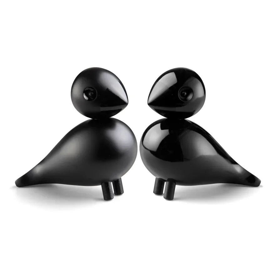 Kay Bojesen Denmark Kay Bojesen Lovebirds set Svart