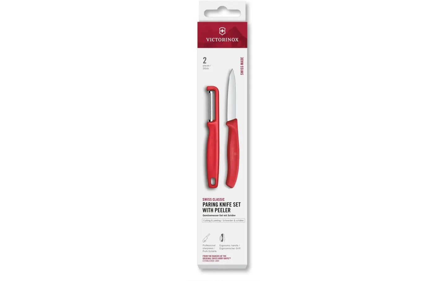 Alltron Messer-Set Swiss Classic, Von Victorinox Rot | Schubiger Möbel