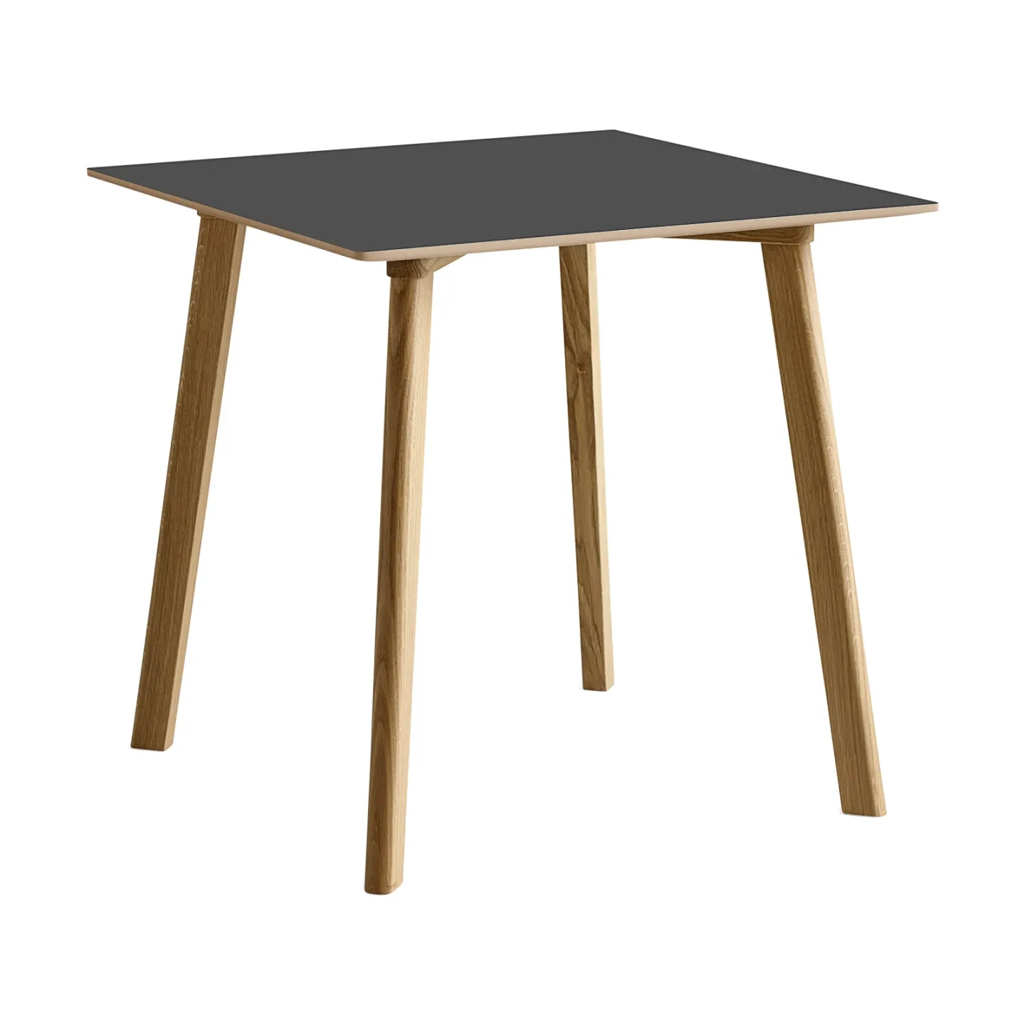 HAY CPH210 Deux 2.0 Tisch 75x75 cm Stone grey-lacquered oak
