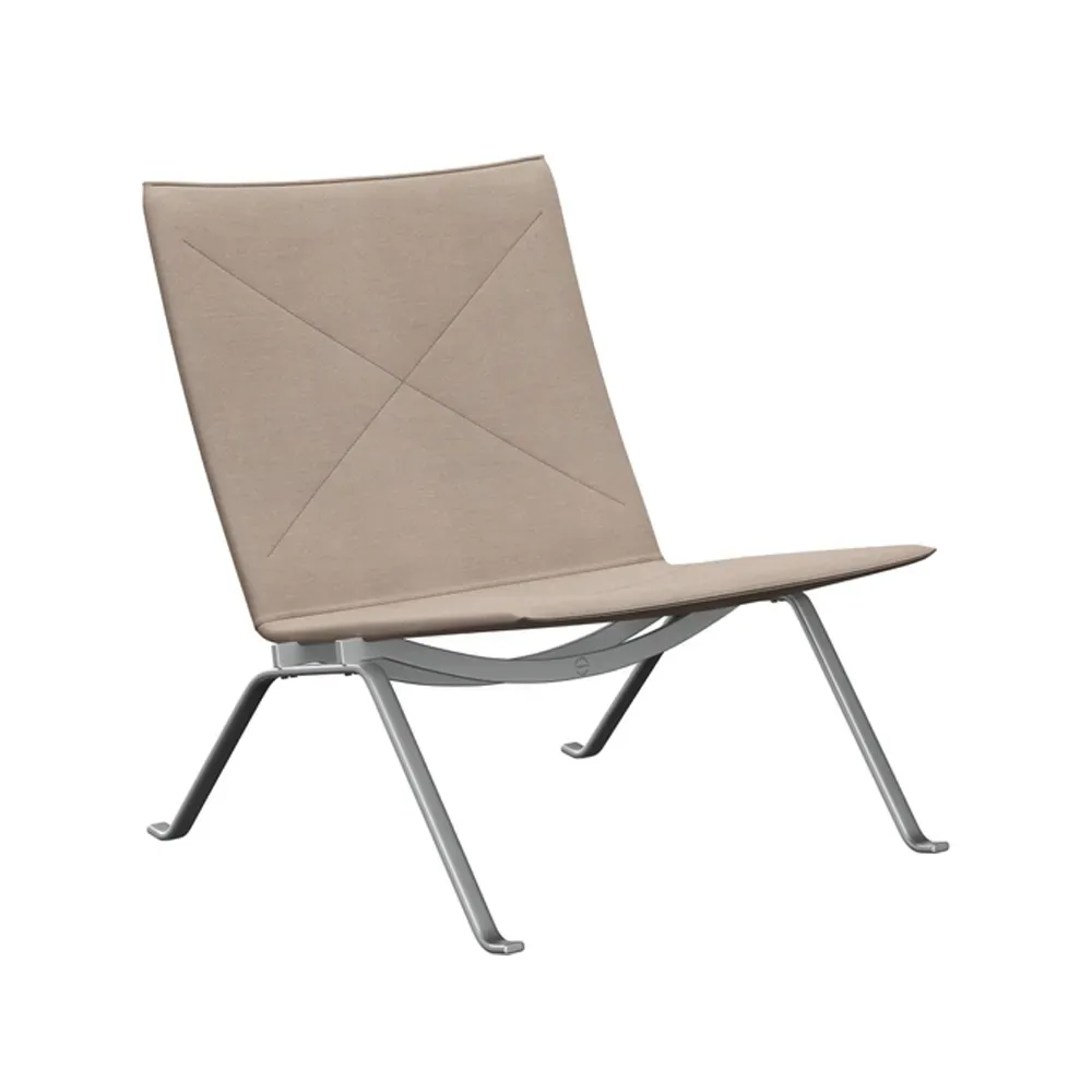 Fritz Hansen PK22 fåtölj Natural canvas