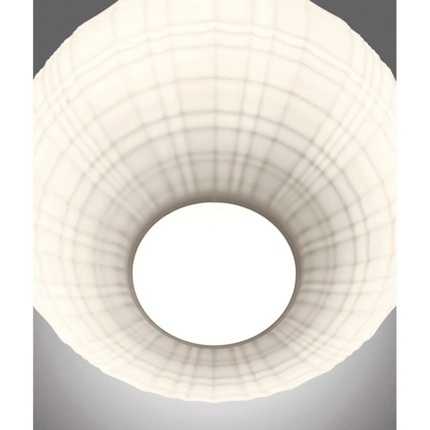 Tartan LED Pendelleuchte Dimmbar Weiß - Foscarini - Glas