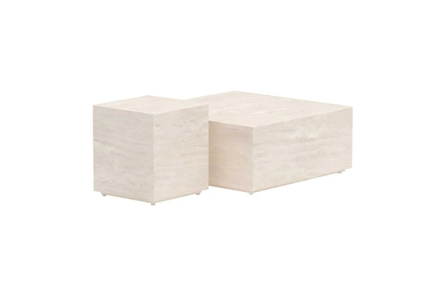 Lissabon Gartentisch Set mit 2 beige.