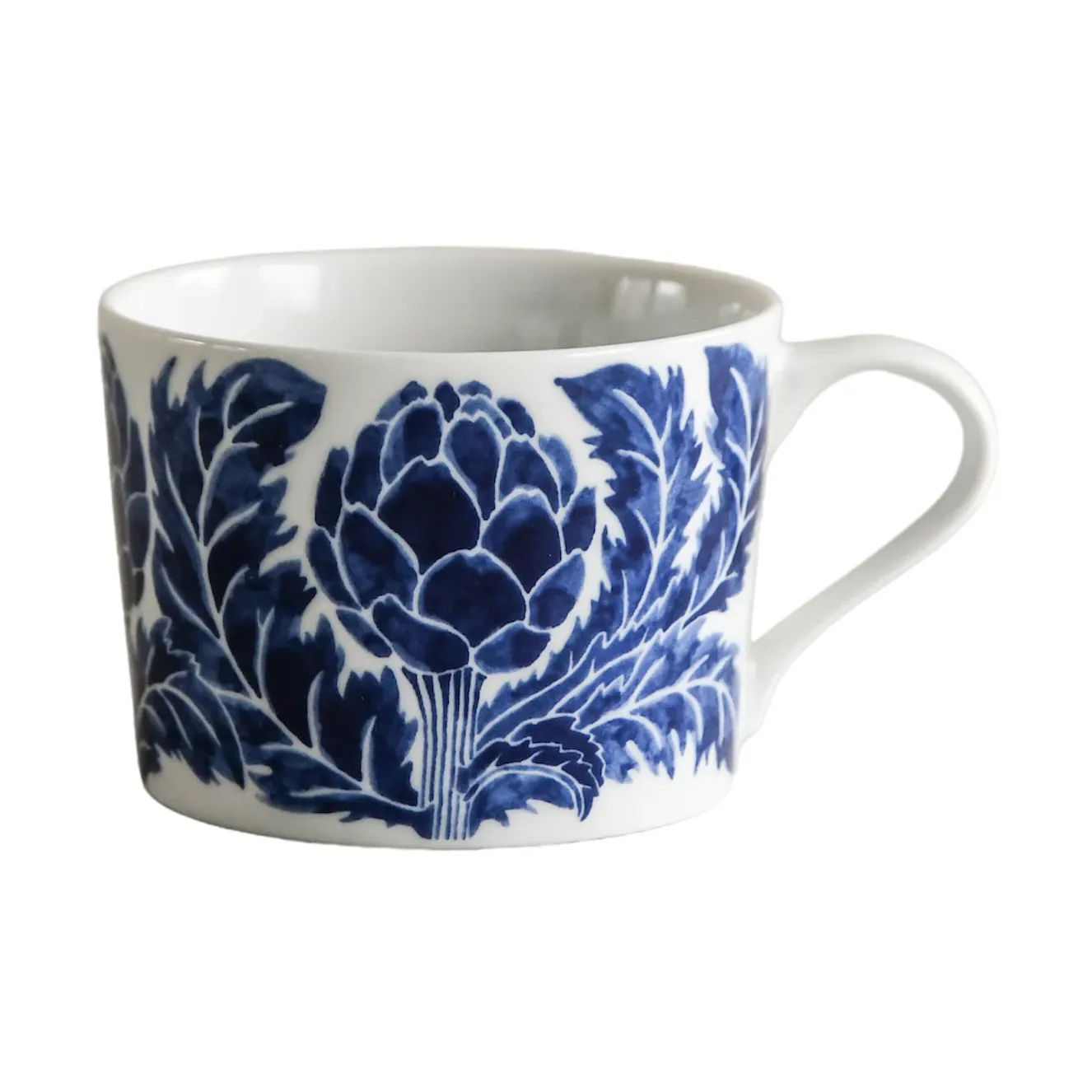 Götefors Porslin Artichoke Tasse 24 cl Blau