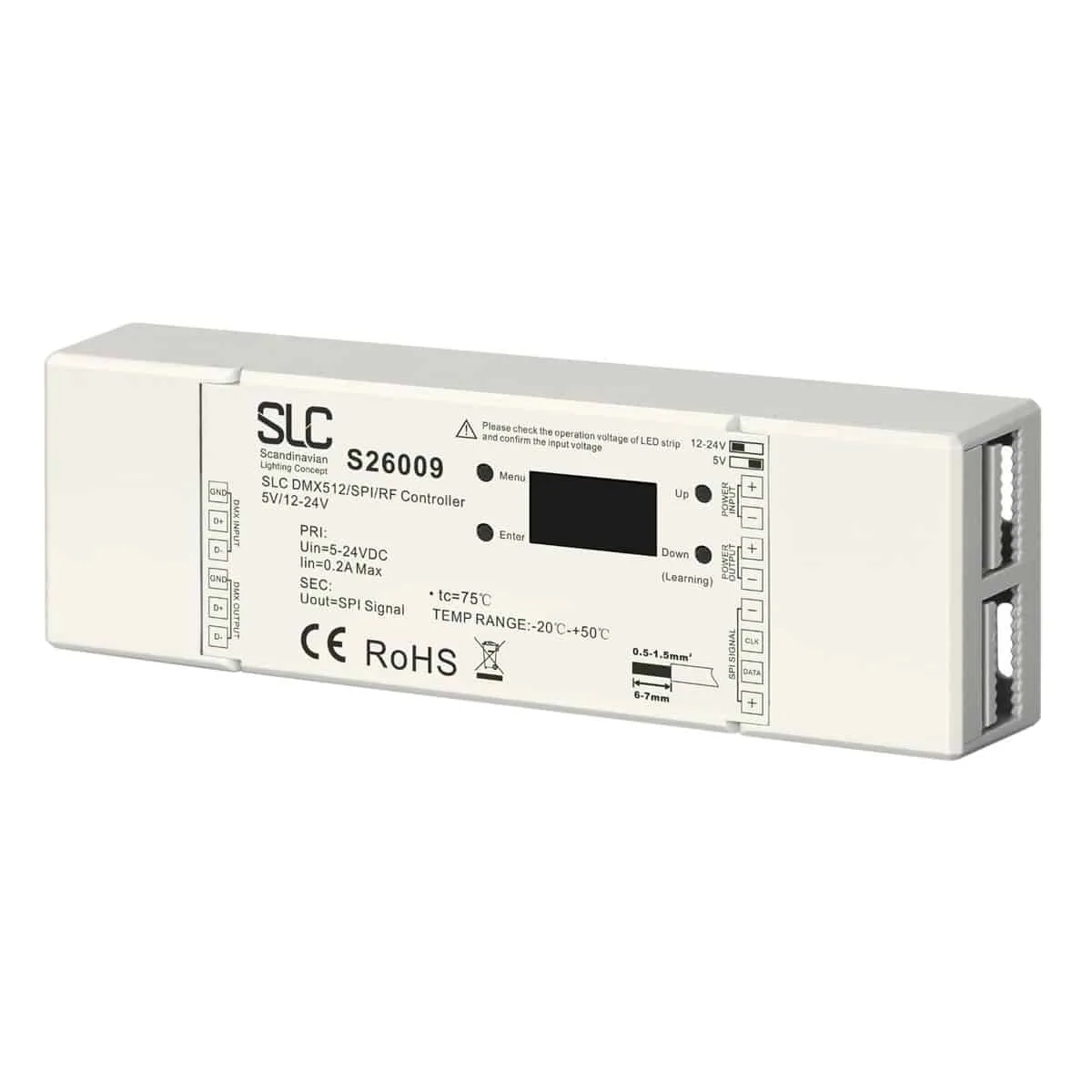Drivdon DMX512/SPI/RF Controller 5V/12-24V