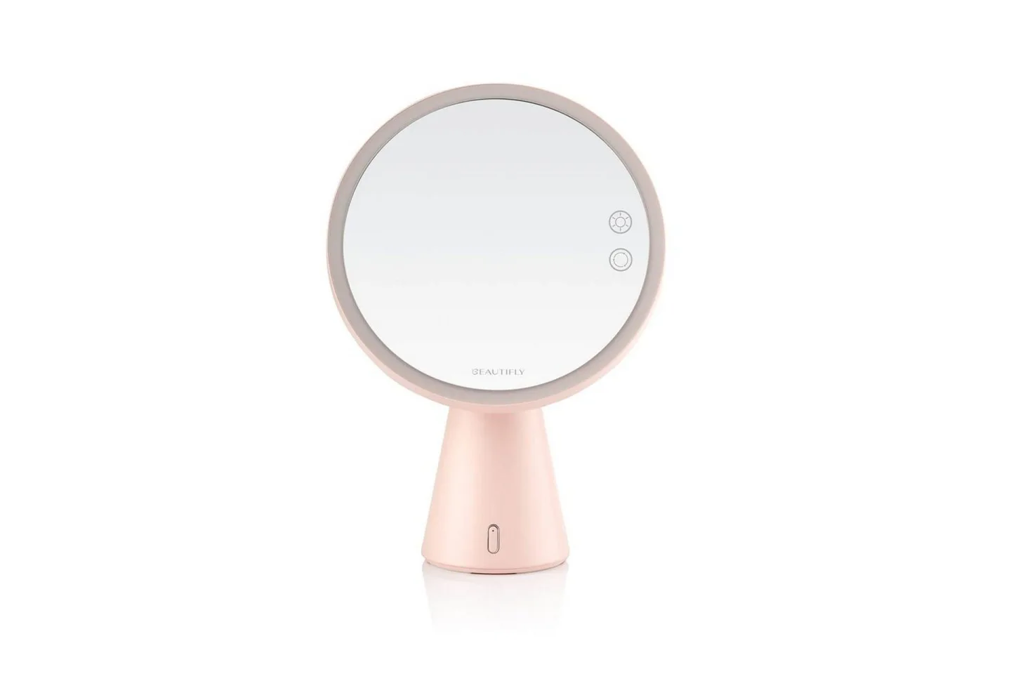 Sminkspegel Beautifly Smart Moon med inbyggd Bluetooth-högtalare -