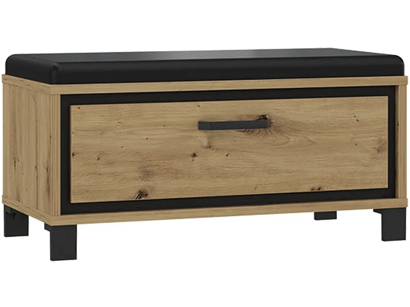 Sitzbank TRONDHEIM Spanplatte artisan eiche