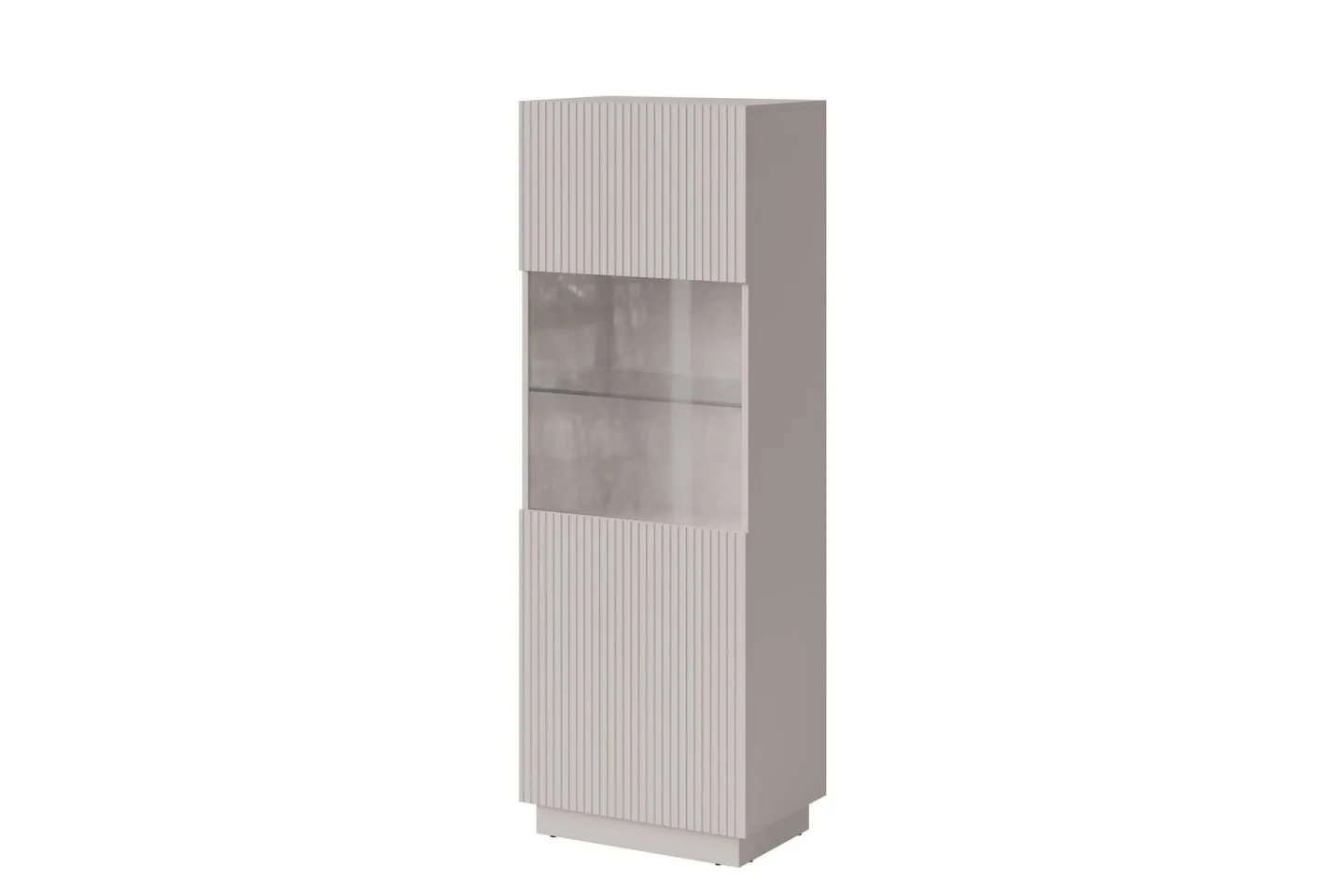 Torvalen Vitrinskåp 60x178 cm - Beige