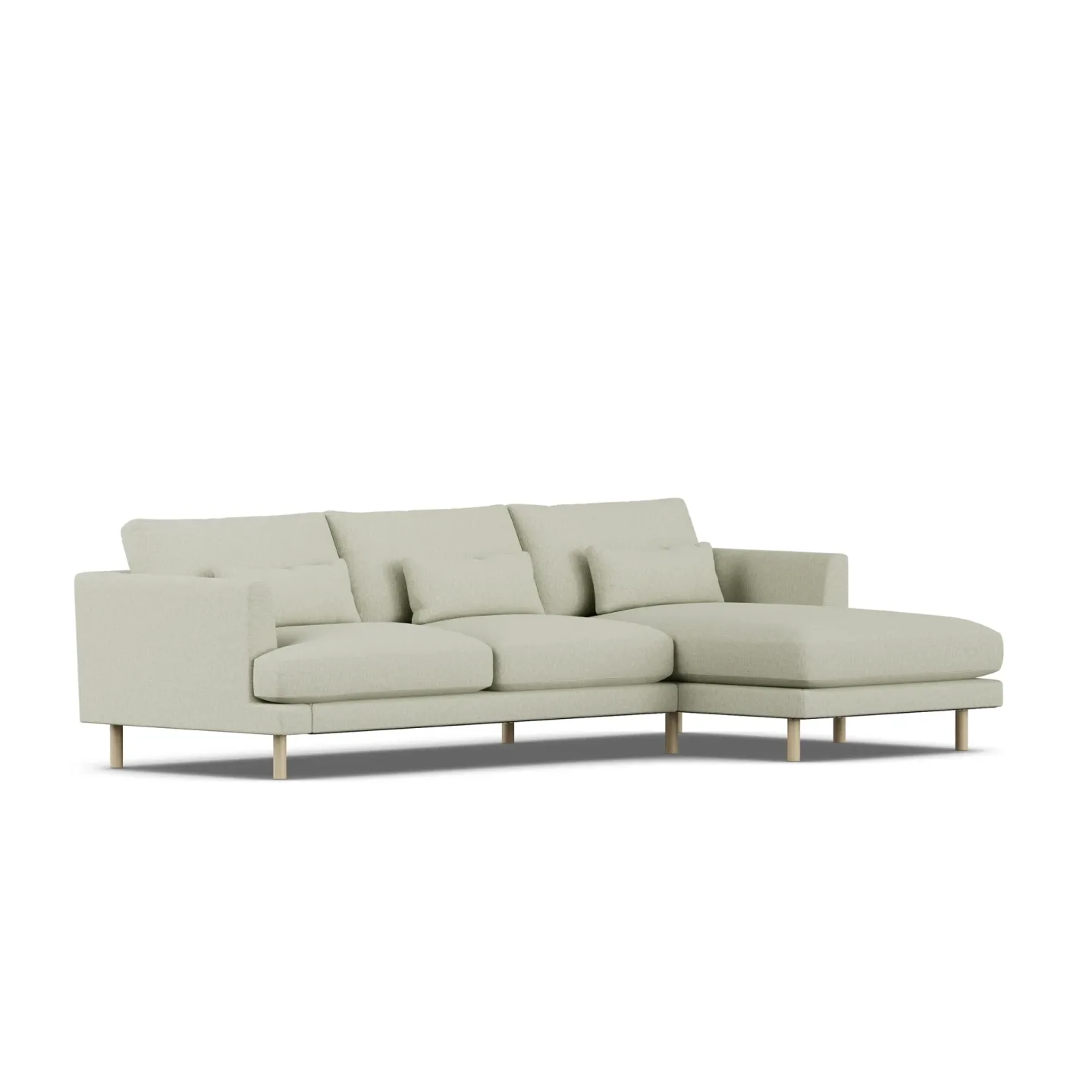1898 Bredhult Sofa Luiza Beige 3981-Eiche weiß geölt, 2,5-sitzig C1
