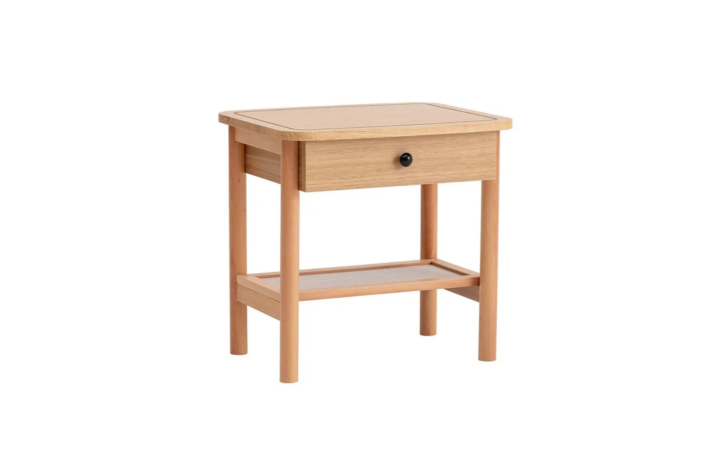 Bhika Sängbord 55 cm - Natural/Trä