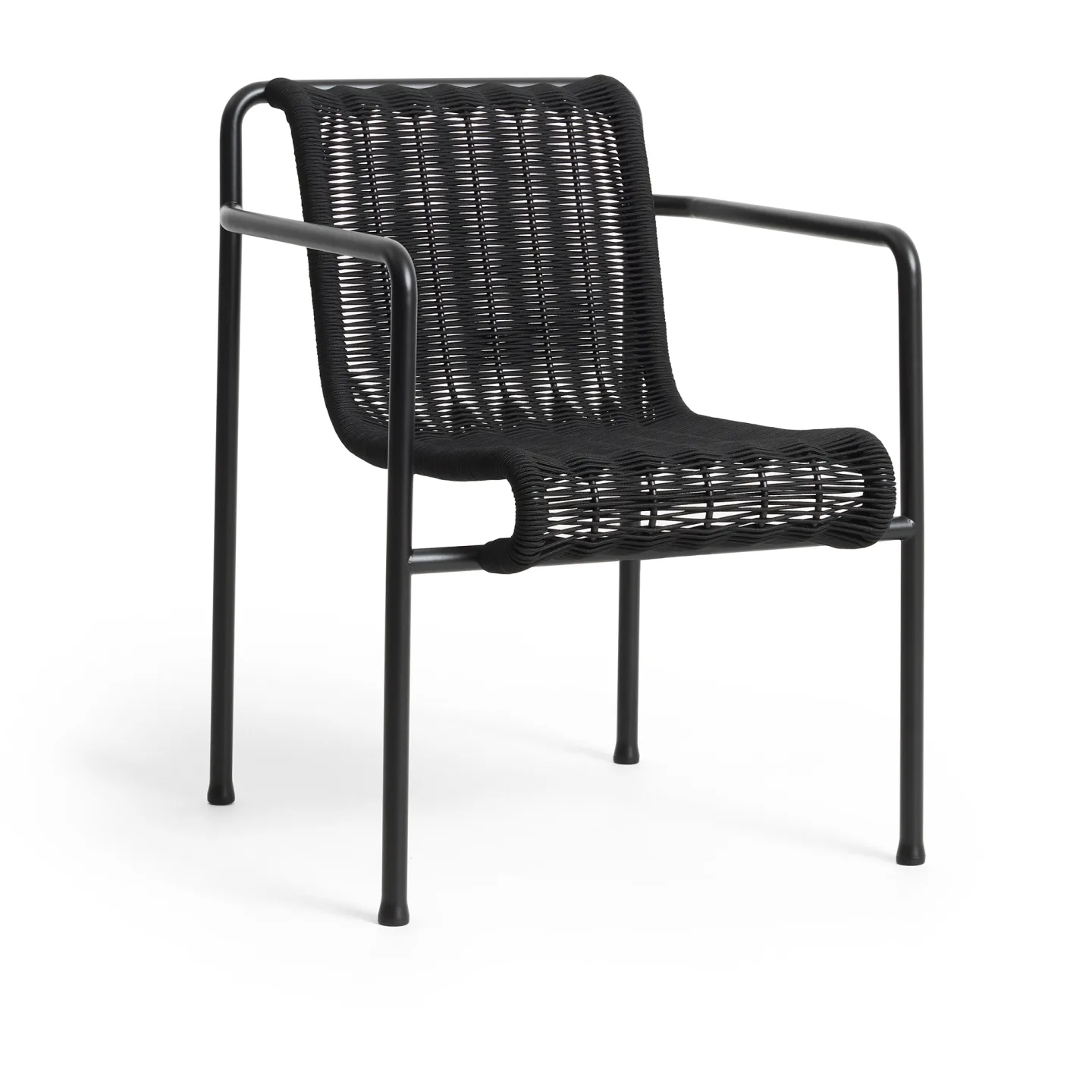 HAY Palissade Cord Dining karmstol Anthracite