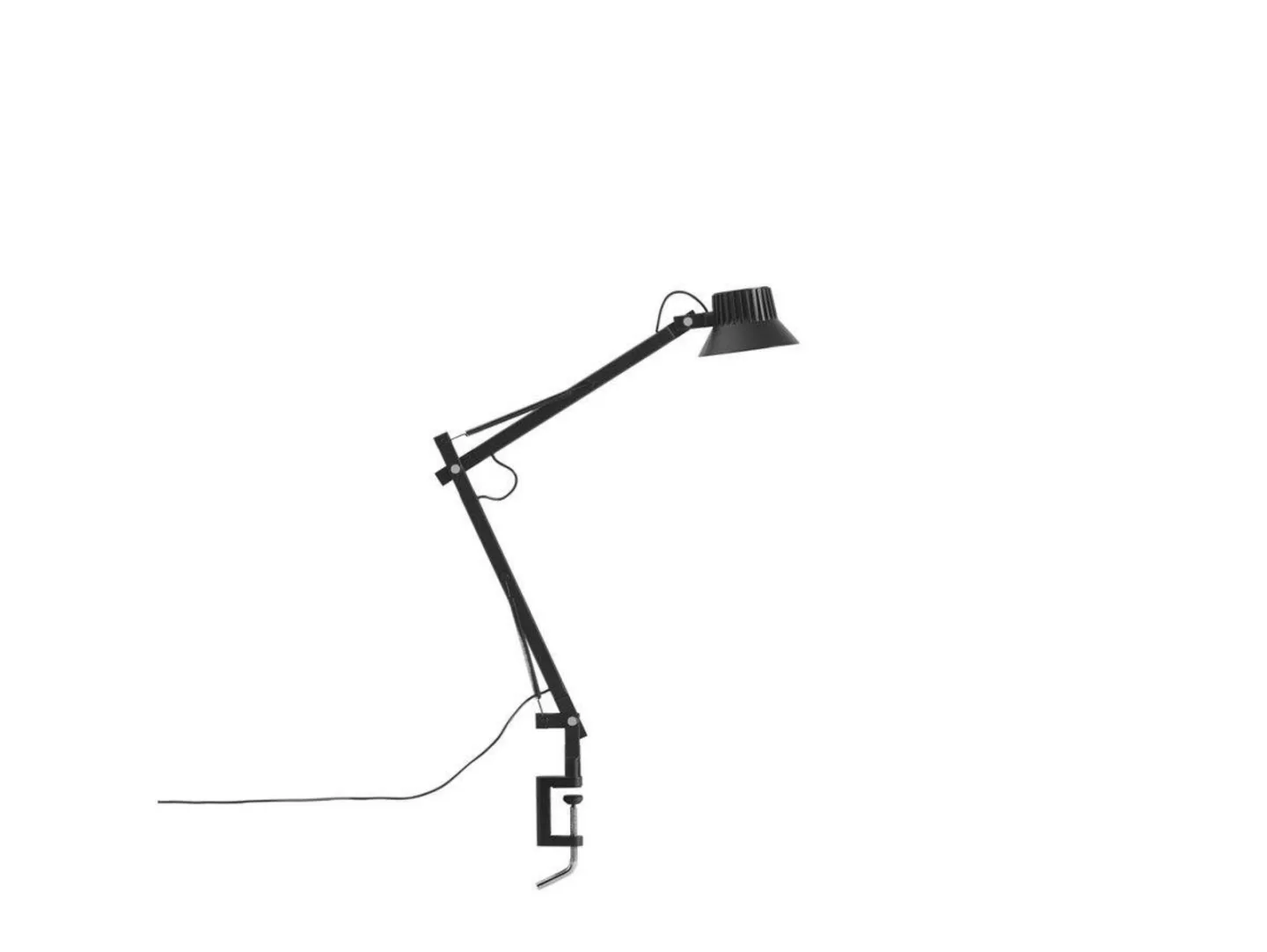 Dedicate Tischleuchte w/Clamp S2 Black - Muuto - Arbeitszimmer / Büro - Aluminium