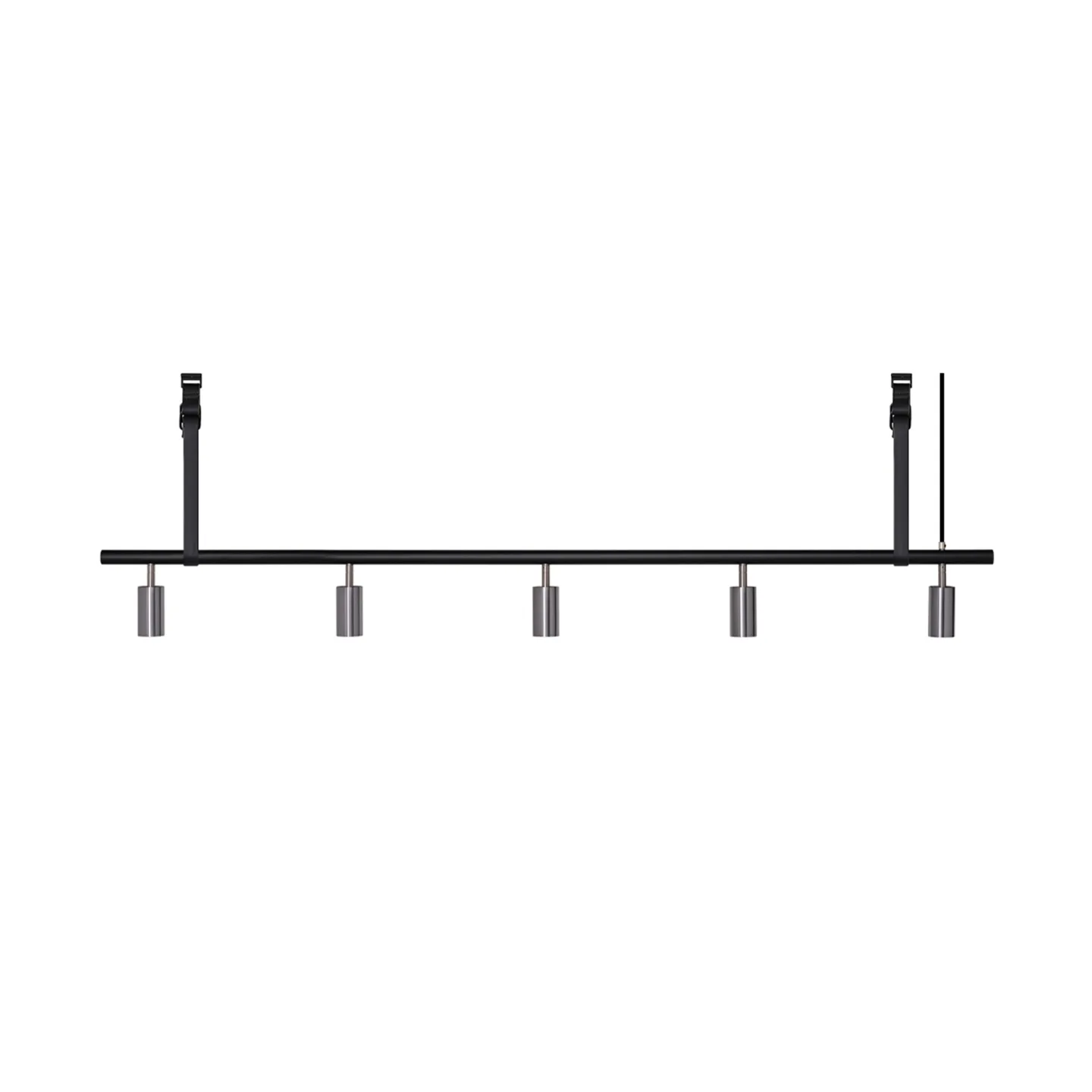 Rubn - Long John 5 Black/Steel / Black Leather - Takkronor - Niclas Hoflin - Silver,Svart