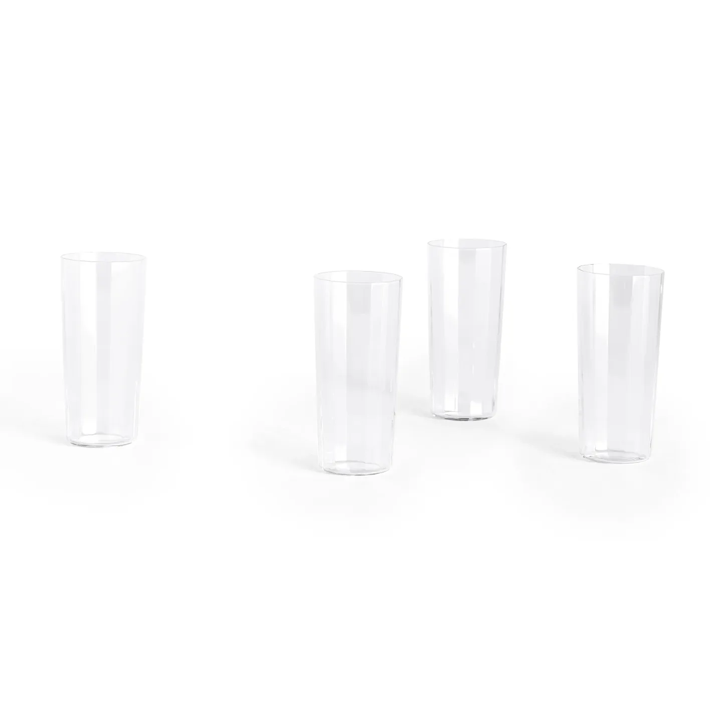 HAY Angle Wasserglas 4er Pack Tall 13 cm