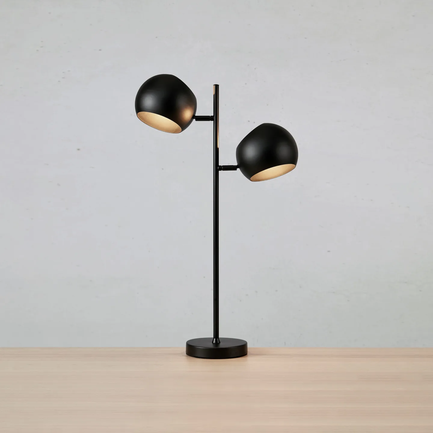 Edgar 2 bordslampa Black - Markslöjd - Vardagsrum - Modern - Metall - Med flera ljuskällor