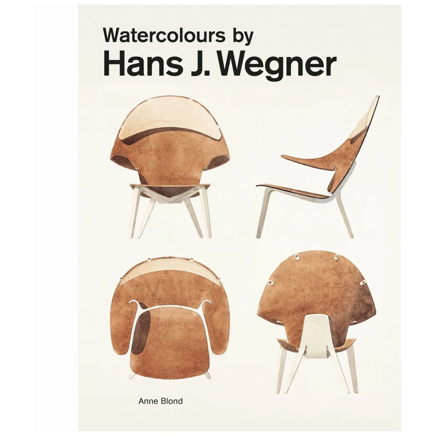 New Mags - Watercolours by Hans J. Wegner - Böcker